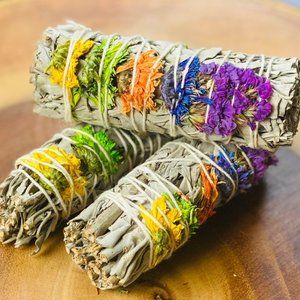 Floral Organic White Sage ( 4 Inch )